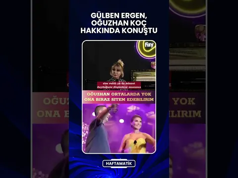 Gülben Ergen, Oğuzhan Koç ile beraber yaptıkları şarkı sonrası kendisi ile görüşmediğini anlattı.