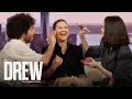 Download Lagu Selena Gomez \u0026 Benny Blanco Do Drew Barrymore's Makeup While Answering Questions | FULL INTERVIEW