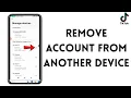 Download Lagu How To Remove TikTok Account From Another Device (2025)