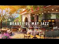 Download Lagu Beautiful Spring Morning at Outdoor Coffee Shop Ambience with Mellow May Jazz Music for Study, Work