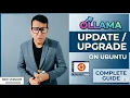 How to upgrade ollama in ubuntu