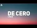 Download Lagu CNCO - De Cero (Letra / Lyrics)