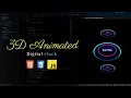 Creating 3D Animated Digital Clock with HTML CSS and JavaScript