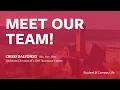 Get to Know Student Campus Life Crissi Dalfonzo