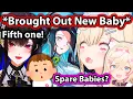 Download Lagu FUWAMOCO Reaction when Nerissa Brought Her Sister's New Baby is Priceless 【Hololive】