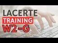 3 Lacerte Training - W2-G