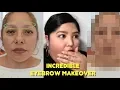 I GAVE MY MOM THE EYEBROW MAKEOVER SHE ALWAYS WANTED MICROBLADING