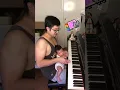 My Baby plays Nyan Cat on Piano