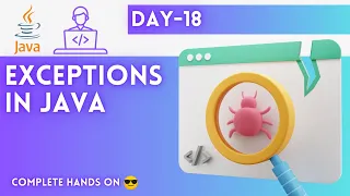 Day-18 Exceptions JAVA Tutorial JAVA Full Course