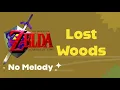 The Legend of Zelda: Ocarina of Time - Lost Woods (melody removed) Backing Track