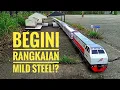 Download Lagu KERETA API KAYU || Rangkaian mild steel VS stainlies steel