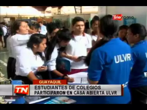 Estudiantes de colegios participaron en casa abierta ULVR