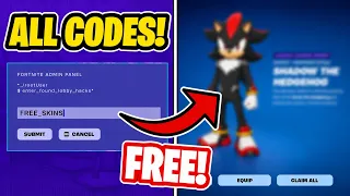BEST ADMIN PANEL CODES IN FORTNITE HOW TO GET ALL FREE SKIN LOBBY HACK CODES