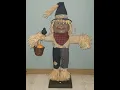 Gemmy Prototype 1998 Harvest Scarecrow Motionette - Restoration and Demo Vintage Halloween Decor