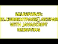 Salesforce ApexPages currentPage getParameters with javascript remoting