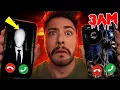 DO NOT FACETIME SIREN HEAD AND SLENDER MAN AT THE SAME TIME AT 3 AM SCARY