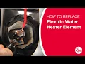 How to Replace an Electric Water Heater Element