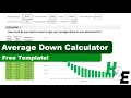Average Down Calculator -