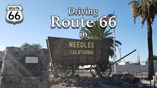 A Drive on Route 66 in Needles California