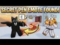 How to Get the SECRET PEN EMOTE in Jujutsu Shenanigans Full Guide