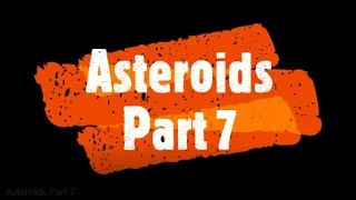 Asteroids Part 7 Processing Java