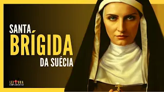 Santa Brígida da Suécia - Mãe de 8 filhos e Padroeira da Europa