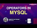 Operators in Mysql Mysql Tutorial For beginners Great Learning