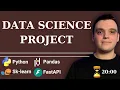 End-to-End Data Science Project Analysis Modeling and FastAPI Deployment in Just 20 Minutes
