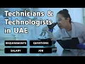 Medical Lab Technicians Technologists UAE General Requirements Questions Asked Salary JOBS