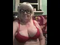 busty granny with massive breasts 70 old