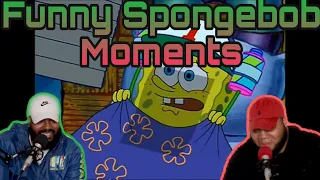 Funny Spongebob Scenes Reaction