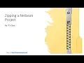 How to Zip NetBeans Projects