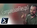 PowerShell Solutions Compare Two JSON Files