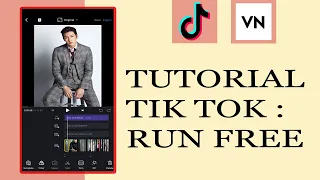 cara membuat video tiktok musik lagu run free