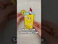 Cute Lemonade Craft for Kids Perfect Summer DIY