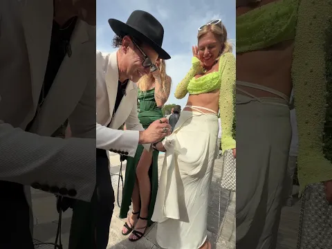 Burned her skirt! -Julien Magic