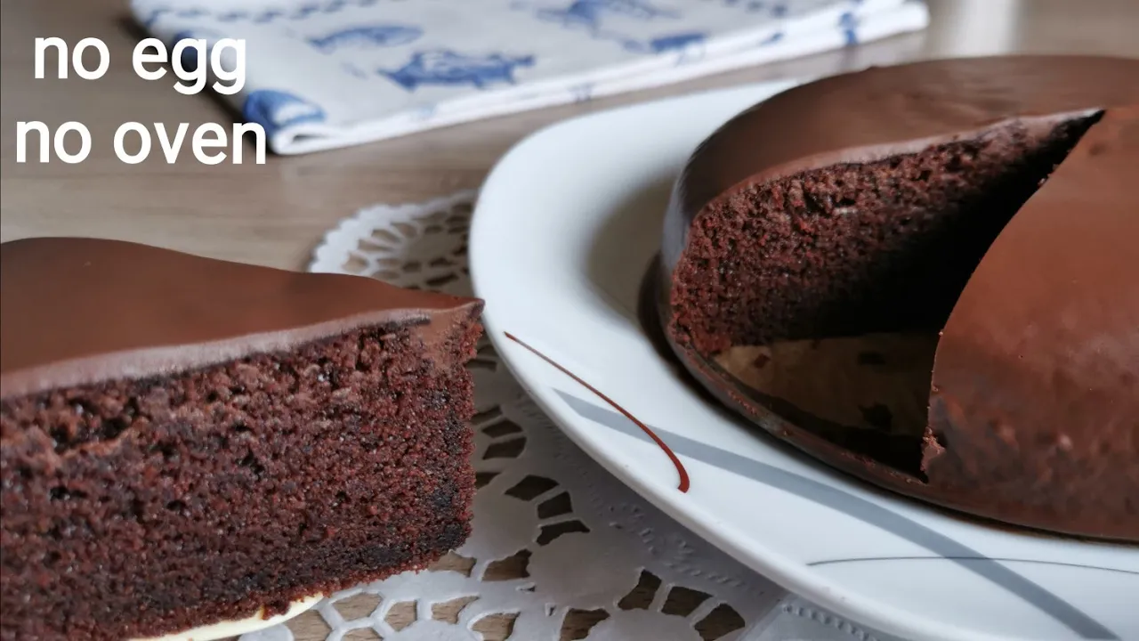 Zucker und Mehl frei! Schokoladenkuchen in 5 Minuten Zubereitung.. 
