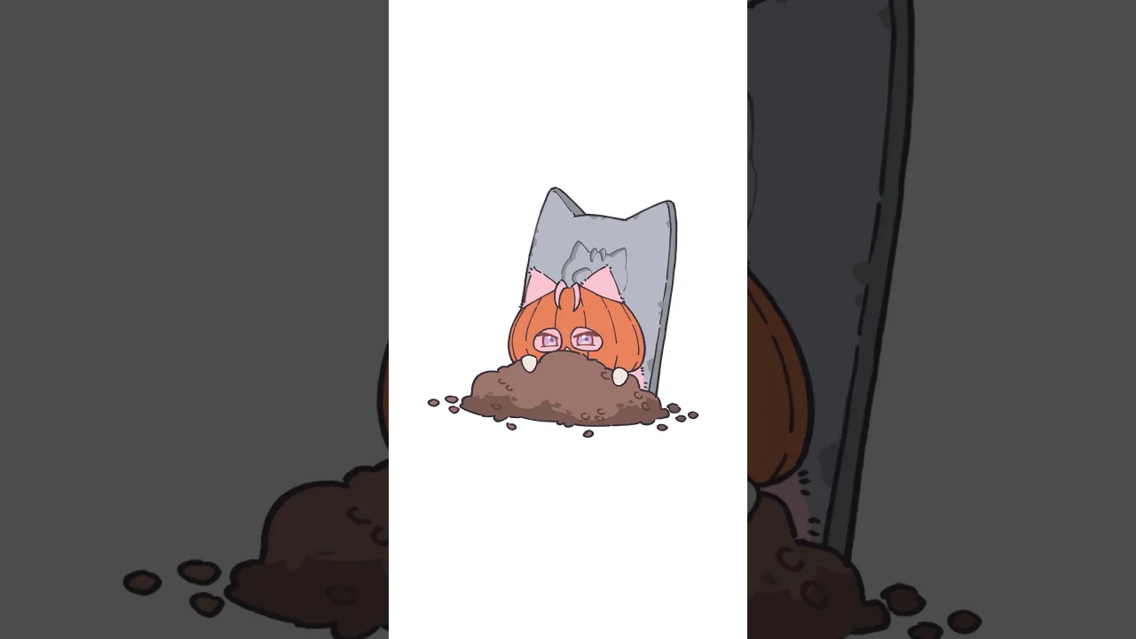 かわいいもふもふなコヨーテ「もふこよ」がハロウィンで調子に乗った結果? #shorts #anime #ホロライブ #hololive #博衣こより #もふこよ