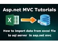 How to import data from excel file to sql server database in asp net c