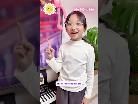 Hai chị em thi tài xem ai vẽ cầu vồng đẹp hơn