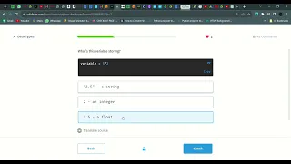 21 Data Types Python Developer Sololearn