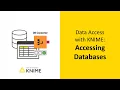 Data Access with KNIME Accessing Databases