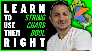 ANDROID KOTLIN and everything about Bool Char and String DATATYPES