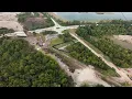 Hazel Dell WoodsCreek Recovery Project in Carmel Indiana August 20th - Drone Footage