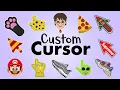 Custom Cursor for Chrome - Change your regular mouse pointer to a fun custom cursor
