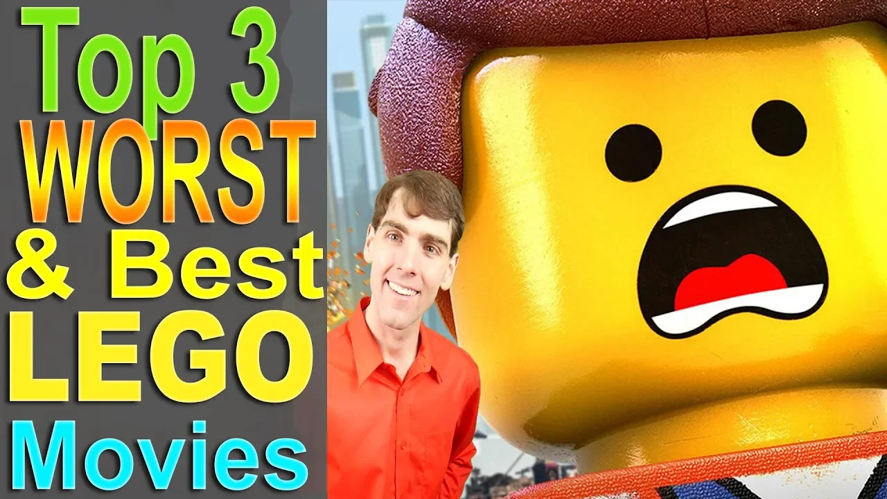 Top 3 Worst & Best Lego Movies