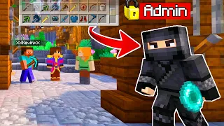 Je me suis INFILTRÉ sur mon propre serveur pendant 100 jours