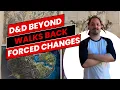 D D Beyond no longer changing your character sheets without permission