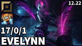 Evelynn Top vs Irelia - EUW Master Patch 12 22