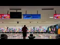 Jack McCarthy bowling at Howell Lanes Game 1 Practice